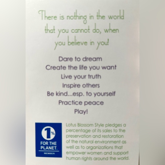 Lotus Blossom Style Bamboo & Organic Cotton Long Sleeve. Small NEW. - Picture 15 of 15